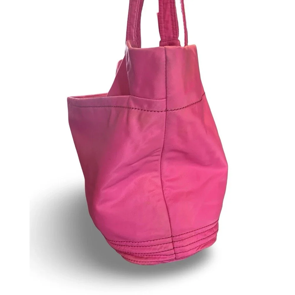 Kate Spade Tote Nylon Handbag Shoulder Purse Pink